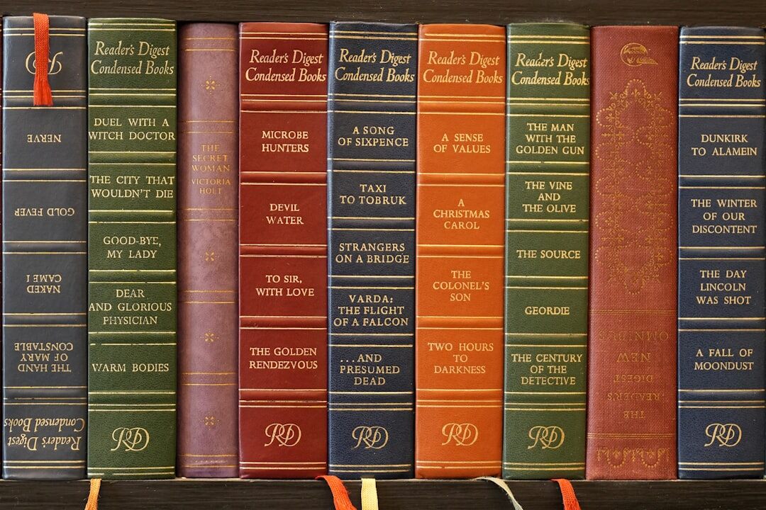 detective reading mystery book